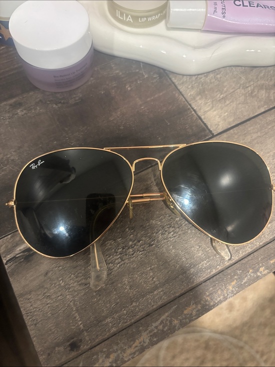 Ray-Ban Other - Ray-Ban Gold Frame Sunglasses with Black Lenses